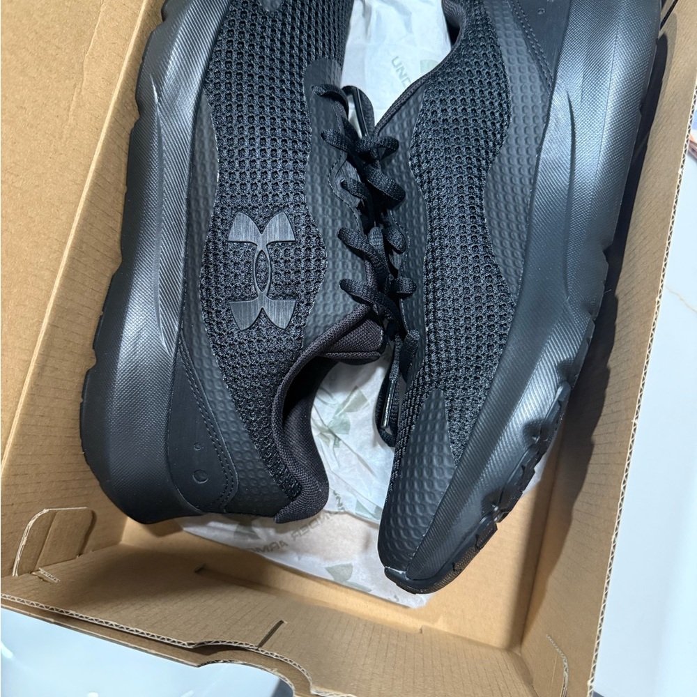 Under Armour Black Athletic Shoes